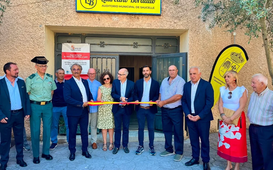 Saucelle estrena su Auditorio Municipal «Laureano Bordallo»